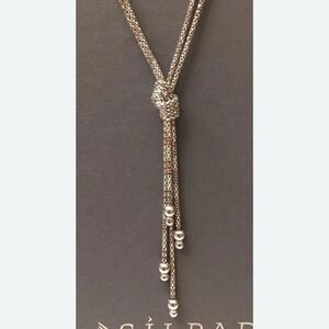 Silpada Silver Lariat Necklace